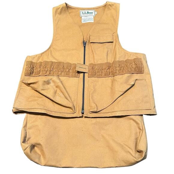 LL Bean Hunting/Fishing Jacket Brown M Father's Day Outdoors NWOT -Butt Flap - Picture 1 of 6